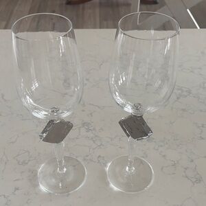 Designer wine glasses
